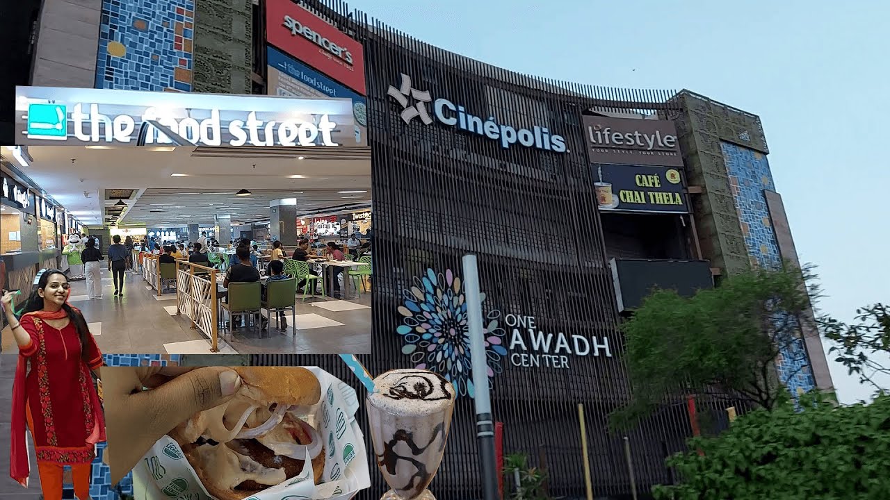 One Awadh Center Mall- Cinepolis | Food Court | Shopping | Gaming | Gomti Nagar Lucknow