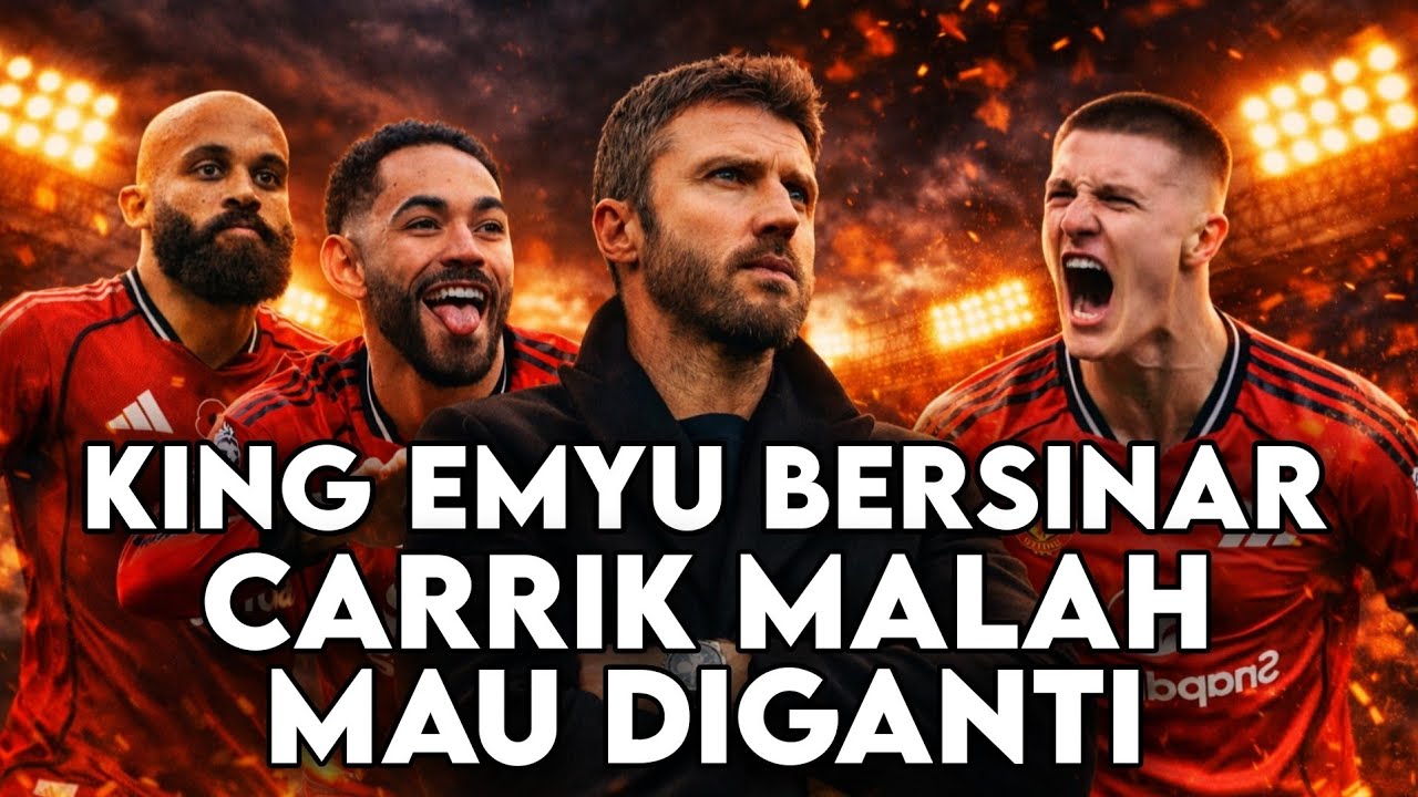 MANCHESTER UNITED TERUS MAJU TAPI CARRICK BAKAL DIGANTI