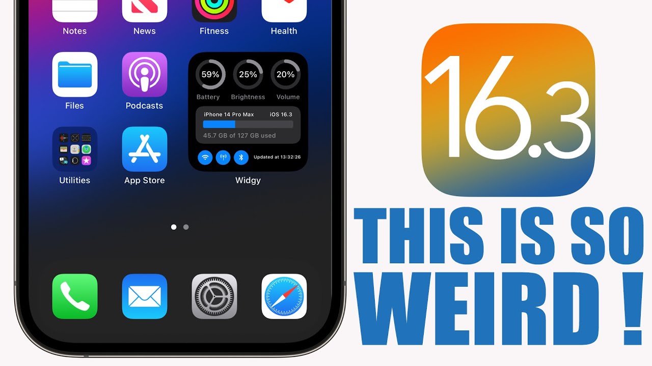 iOS 16.3 Update - Are You Kidding Apple !? - YouTube