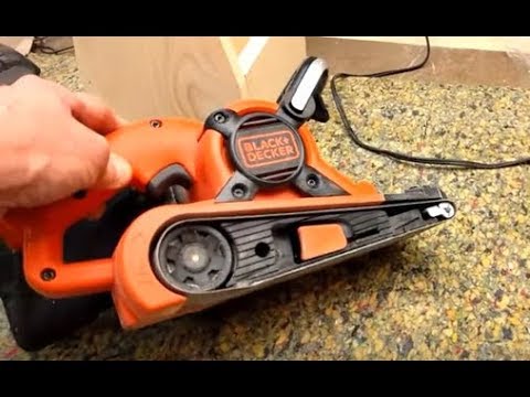 Black & Decker 3 In. x 21 In. Dragster Belt Sander - Power Townsend Company