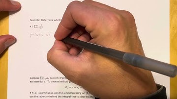 11.3 - The Integral Test and Estimates of Sums (Part 2)