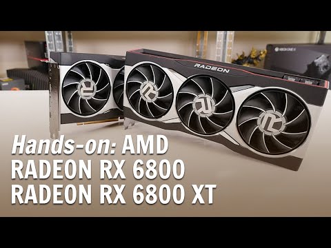 Radeon RX 6800 (XT) Sneak preview (Unboxing)