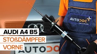 Videoanleitungen: Wie Stoßdämpfer Satz wechseln AUDI A4 Avant (8D5, B5)