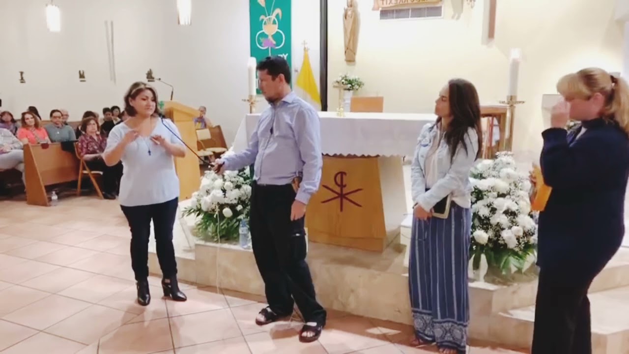 El descanso en el espíritu,Padre Luis Toro.