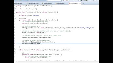 Adding AsyncTask to a network operation