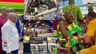 Otumfour Osei Tutu II & Nana Addo Exclusive tour on the New Prempeh I International Airport, Kumasi