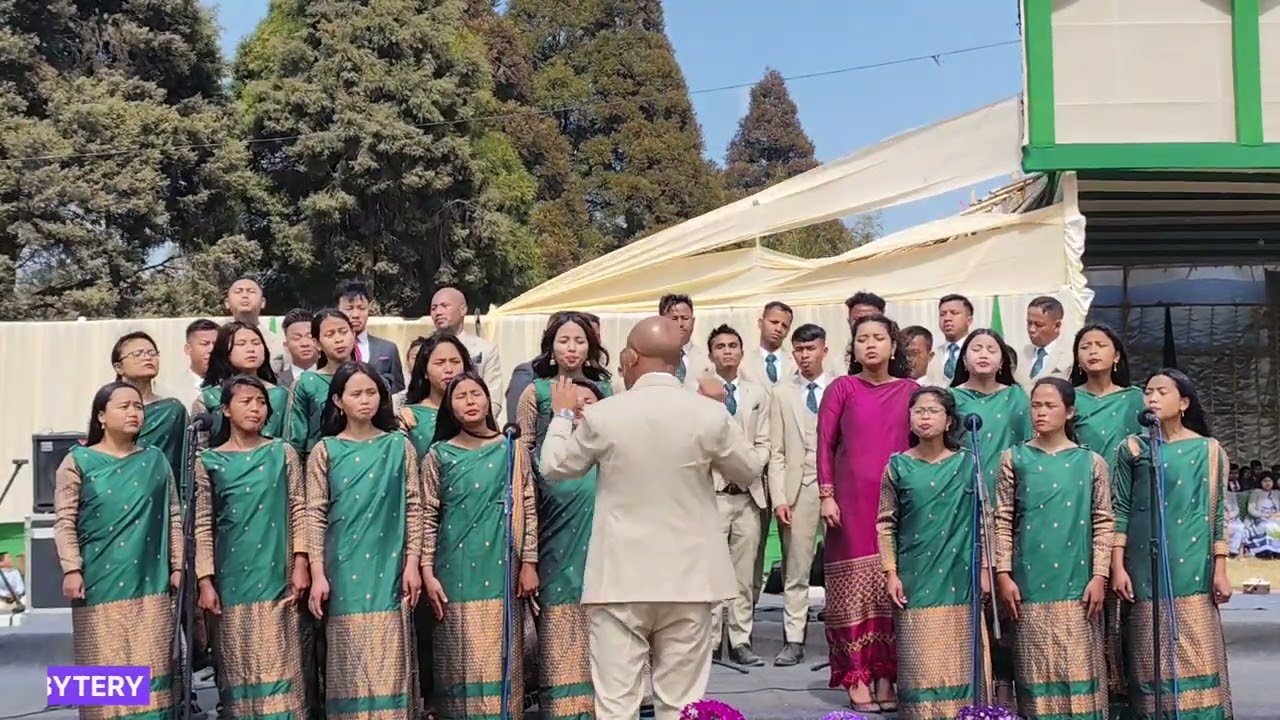 Standing Choir Mylliem Presbytery at KJP Synod Pdeng at Nongkrem| 2025