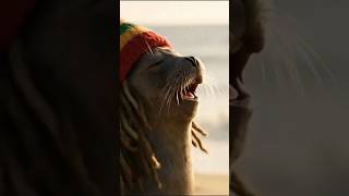 Download Lagu Reggae seal singing Bob Marley don't worry about a thing MP3