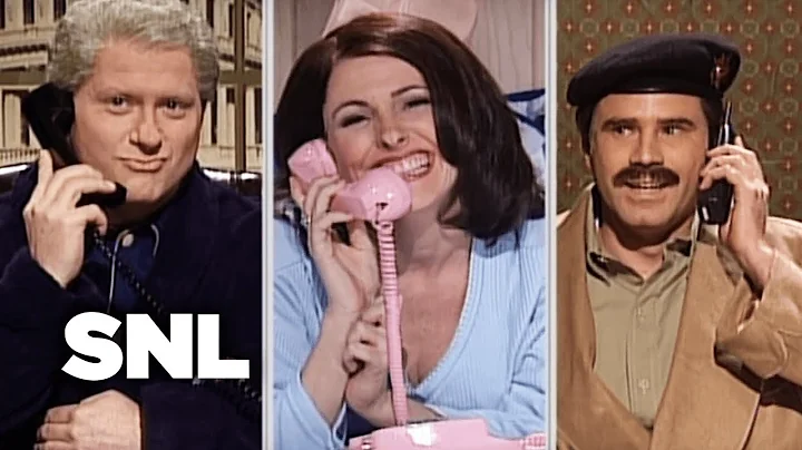 Bill, Saddam and Monica Have a Three-Way Call - SNL