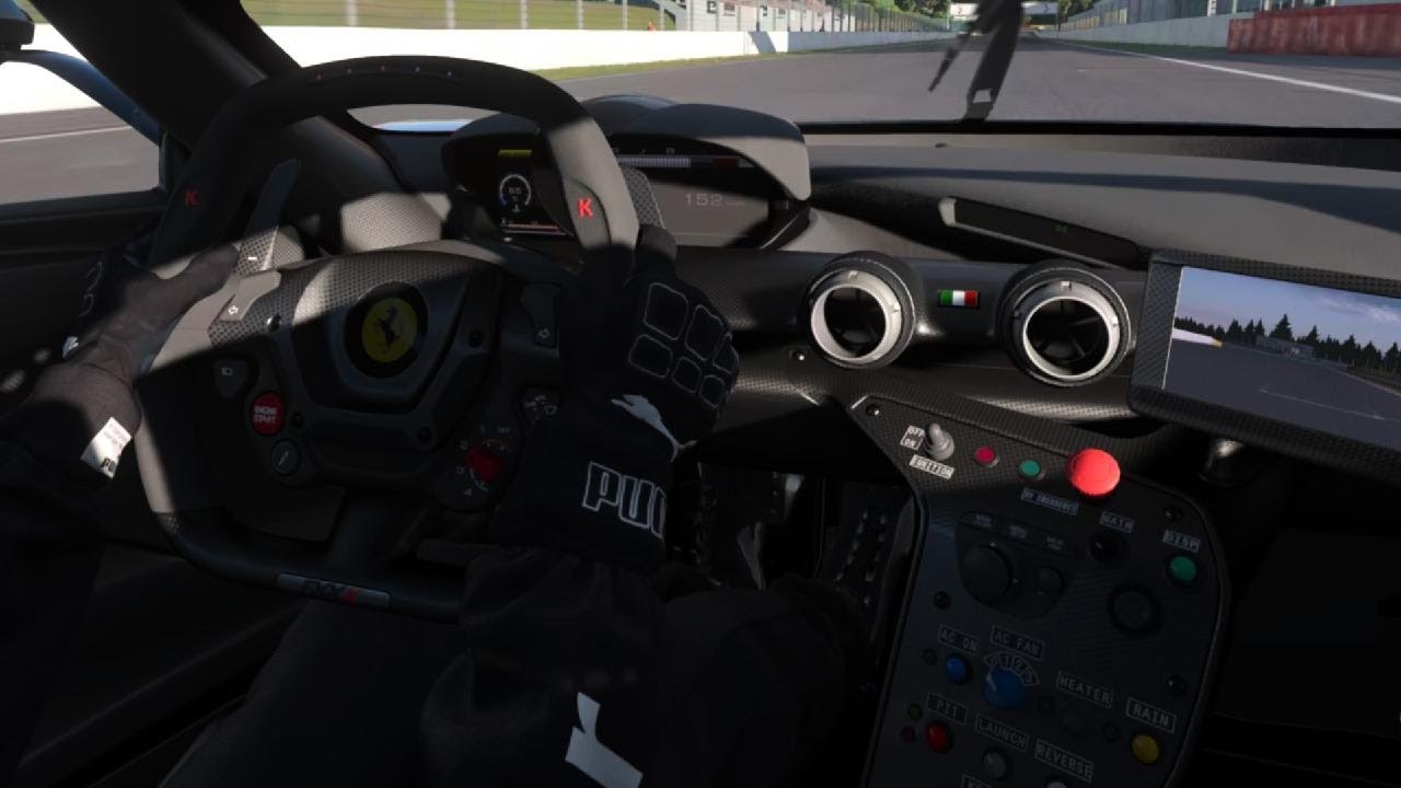 Gran Turismo 7 Ferrari FXX K 2014 Inside & Outside Gameplay