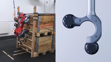 ANYmal Quadruped Robot Can Now Climb Ladders with its Custom Built Hooked Feet