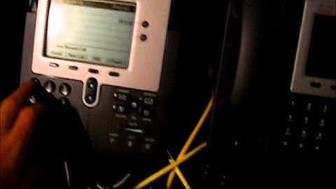 Cisco IP Phones w/ Asterisk Test