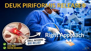 Watch Live Piriformis Syndrome Surgery For Sciatica Pain - Buttock Pain Surgery | Deuk Spine
