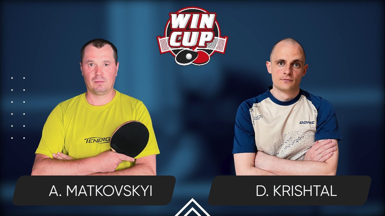 1500 Andrii Matkovskyi - Dmytro Kryshtal West 1 WIN CUP 29.10.2023 TABLE TENNIS WINCUP