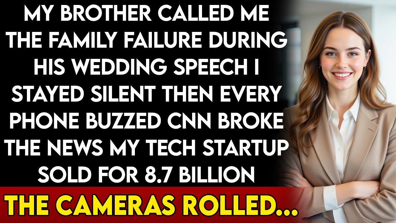 Brother Called Me “Failed Entrepreneur” At Wedding — Until CNN Broke the News
