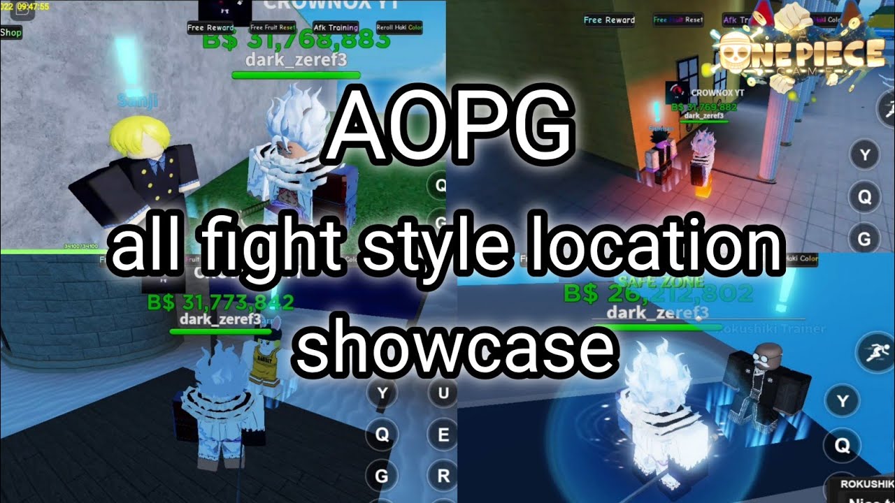 AOPG] NEW ROKUSHIKI FIGHTING STYLE SHOWCASE + HOW TO GET! A One