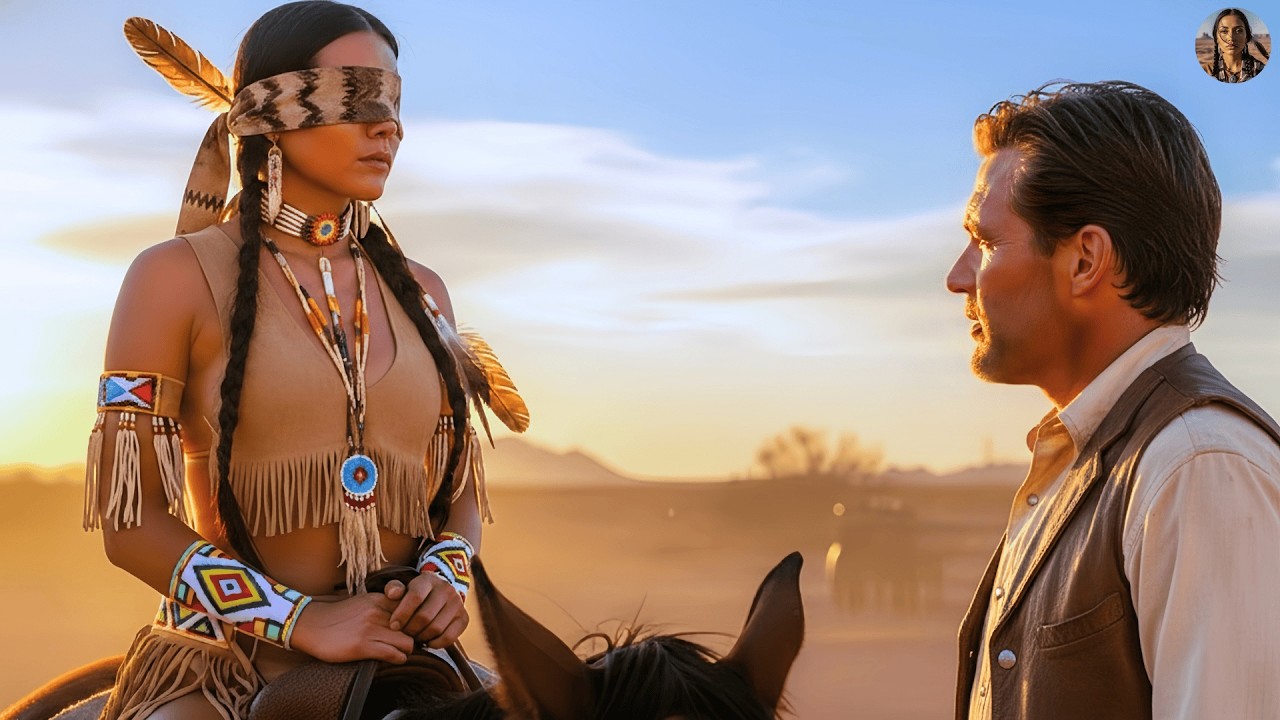 La joven apache ciega fue obligada por padre a casarse con un vaquero; al abrir ojos, inesperado!!!