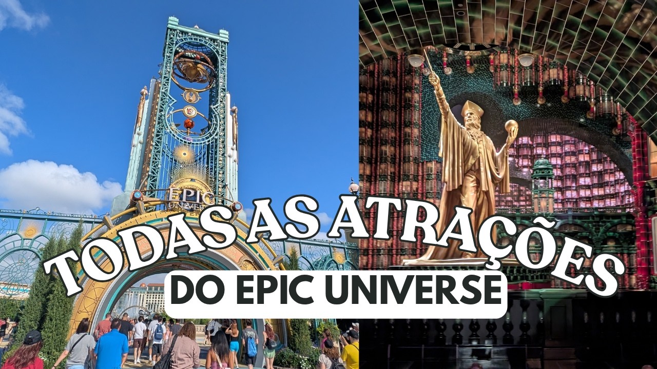 Todas as atrações do Epic Universe