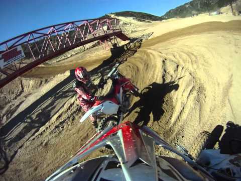 Glen Helen-1 lap on LTR450