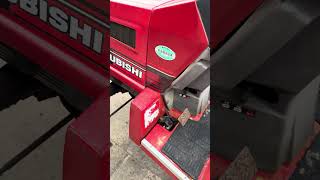 4x4 Mitsubishi Compact tractor #tractor #tractorvideo #minitractor #4x4 #machine #farming #agri
