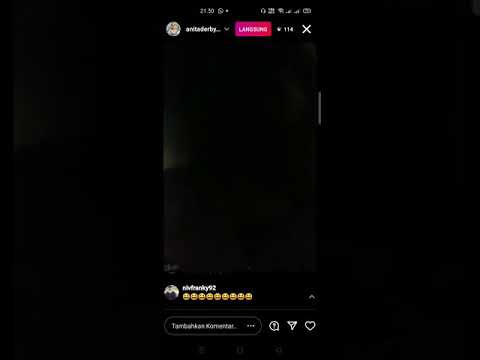 Tepung Kanji Anita Derby live Instagram sambil ngemut pisang part 2