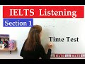 IELTS Listening Practice for Time