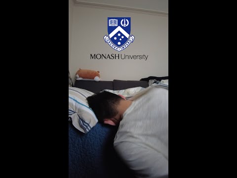 Monash University: a Realistic Day in the Life #shorts
