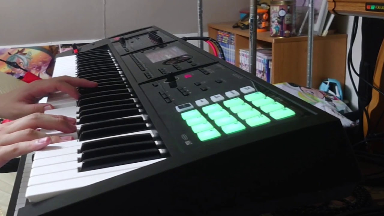 【バンドリ】Blessing Chord / Roselia のキーボードを弾いてみた