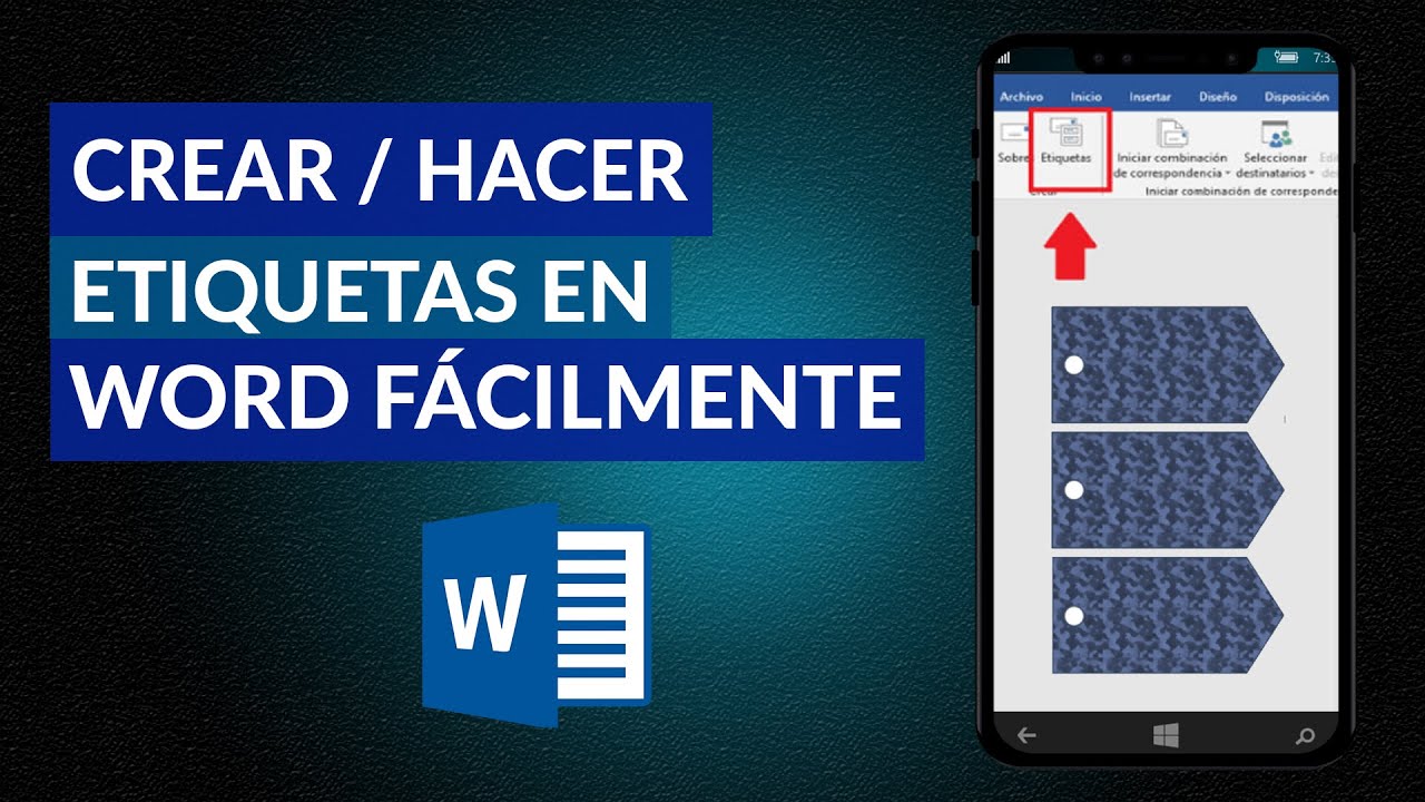 Hacer Etiquetas En Word Cómo Crear o Hacer Etiquetas en Word Fácilmente - YouTube