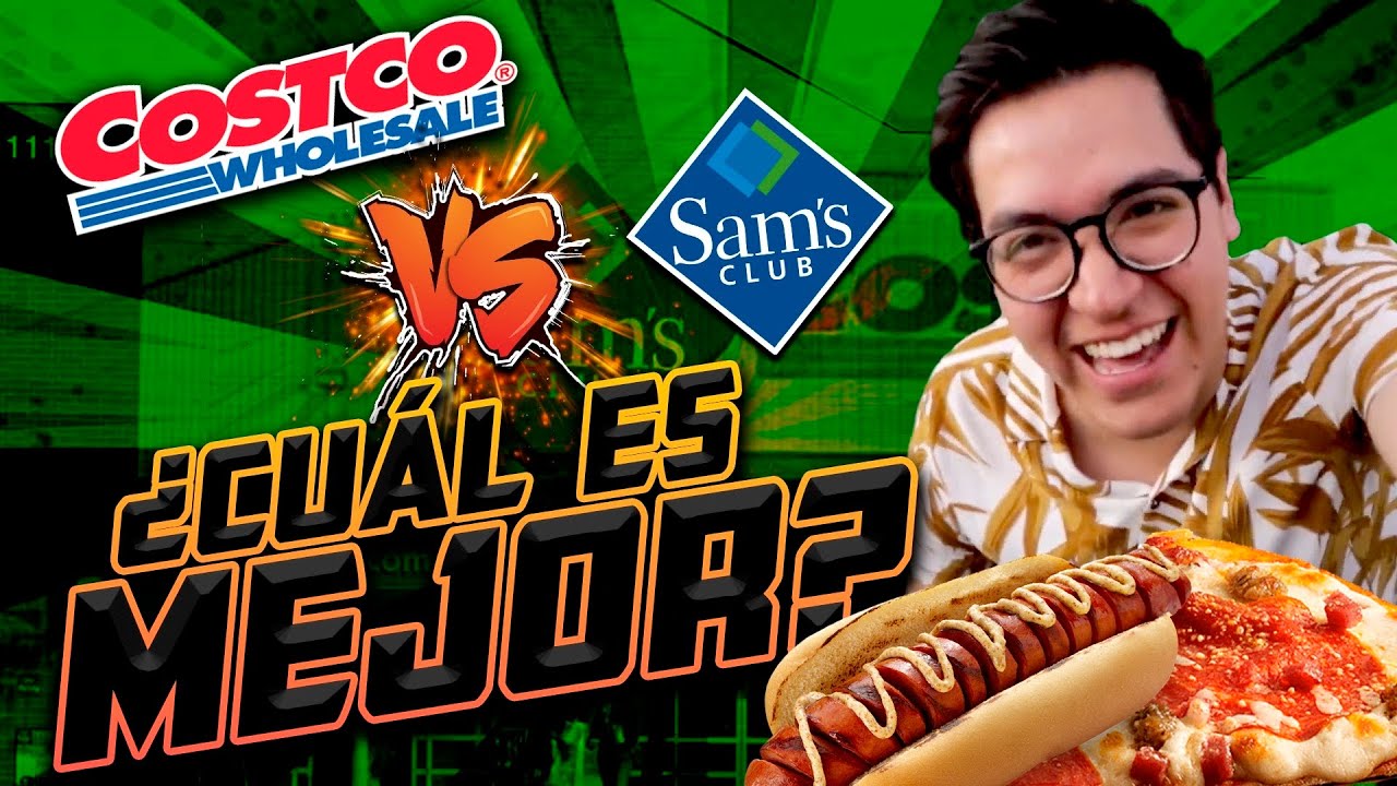 COSTCO VS SAM´S ¿Cual comida es mejor? - YouTube