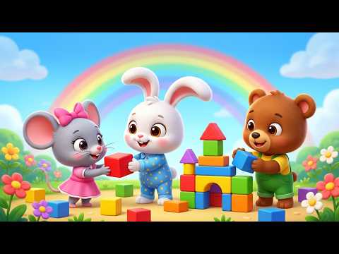 The Sharing Song 🤝🎵 | Friendship & Kindness Song for Kids | HenoToons