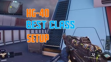 BO3 HG-40 BEST CLASS SETUP