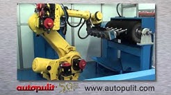 Polishing of door handles with robot