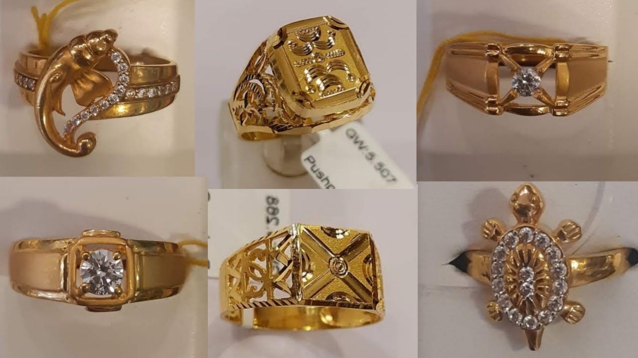 14K Yellow Gold Mens Diamond Ring 1.50 Ctw – Avianne Jewelers