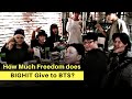 How much freedom does BigHit give to BTS?
