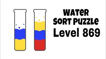 Water Sort Puzzle Level 869