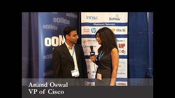 TiEcon 2015 Anand Oswal VP at Cisco at TiETV lounge