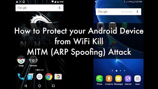 How to Protect your Android Device from WiFi Kill (ARP Spoof) Attack. Free Apps Tested with Results. screenshot 1