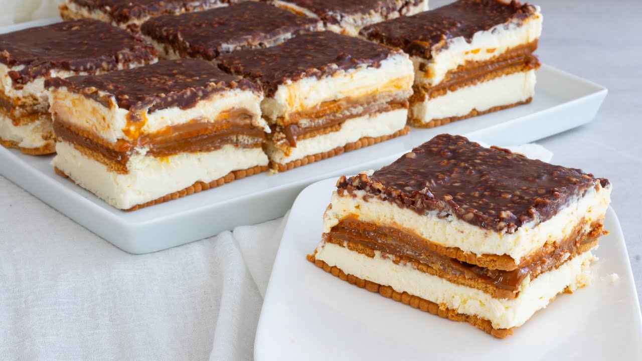 No Bake Kinder Maxi King Schnitten