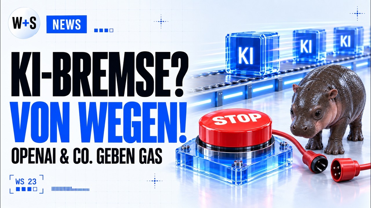 KI-Bremse? Von wegen: Warum OpenAI & Co. weiter Vollgas geben