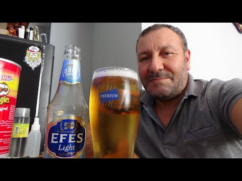 Yeni başlayacağım ne öneriyorsun? Diyenler vardı YA! | Efes lıght, %3 alkollü,Hafif bira testi.(+18)