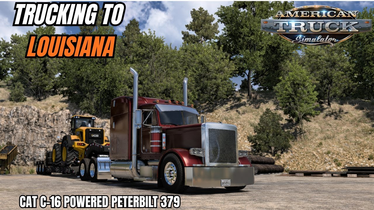 Custom Peterbilt 379 + 600 HP CAT C 16 Heavy Haul to Louisiana
