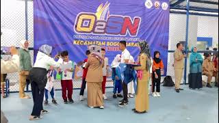 perdana masuk sekolah baru c cabe rawit juara 1 O2SN  Bogor Barat