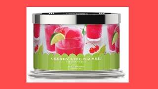 Homeworx Cherry Lime Slushie Candle Review -Not Good 😠