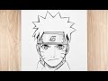 How to draw naruto  step by step  naruto drawing