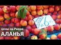 Турция: Цены на фрукты и овощи в июне. Пятничный рынок в Аланье
