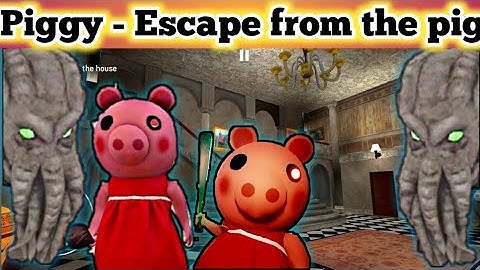 PIGGY - Escape from the pig horror  Full Gameplay | Mr Meat Horror pet Piggy | Android Horror Game