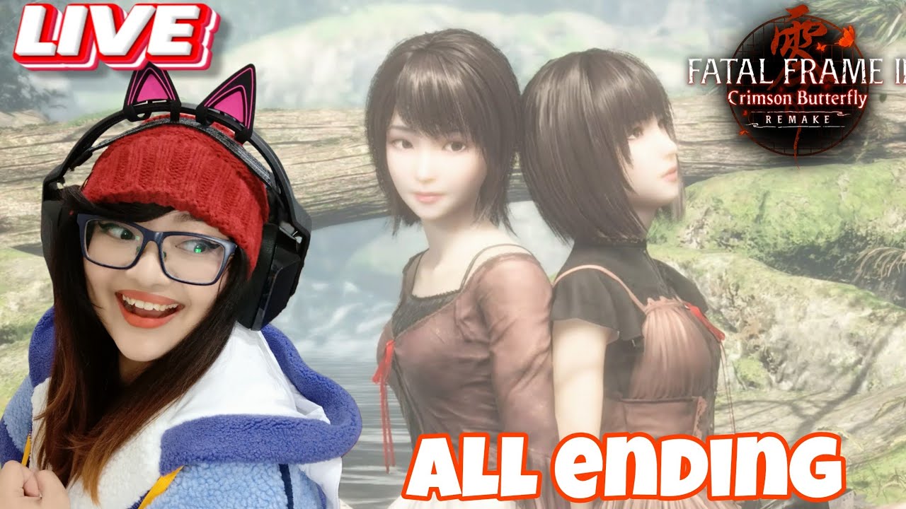 Si Kembar Kesayanganku~ Nostalgia game masa kecilku | Fatal Frame 2 REMAKE ALL ENDING [LIVE]
