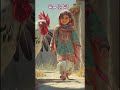 اابیہا اور بڑا مرغا #ai #viral #village