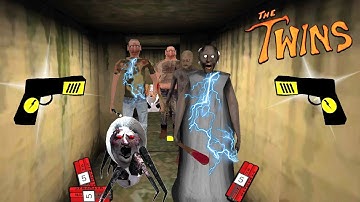 Using Stun Gun in The Twins Remake Sewer Escape Full Gameplay